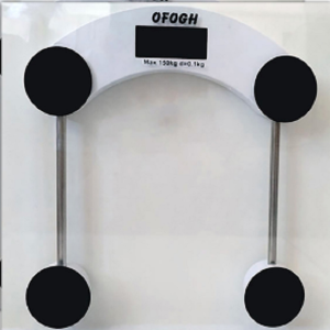ترازو دیجیتال وزن کشی مدل کمری طرح شفاف